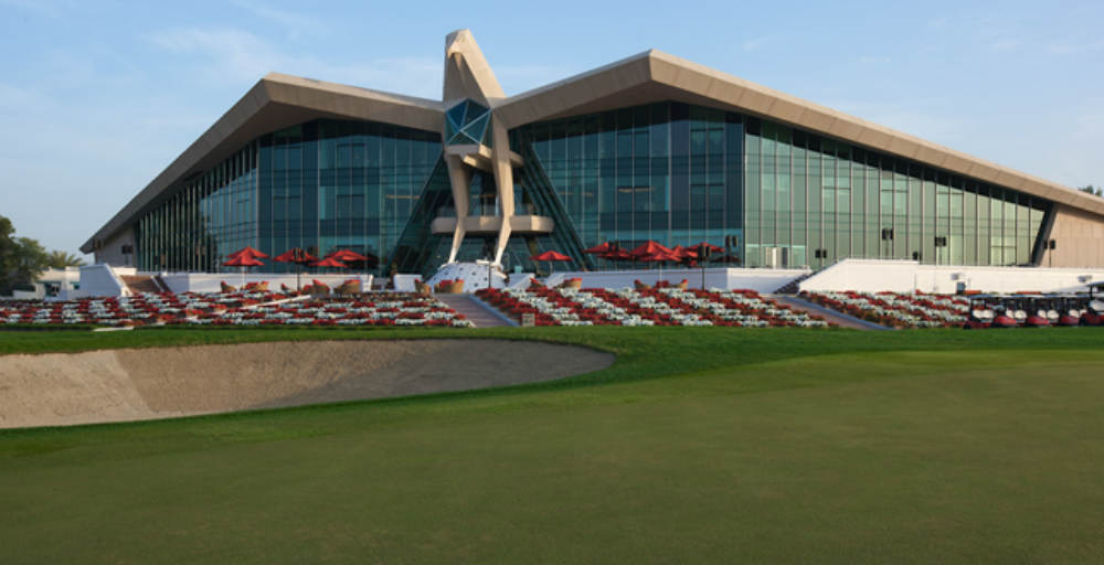 Club House du golf Abu Ahabi National aux Emirats Arabes Unis