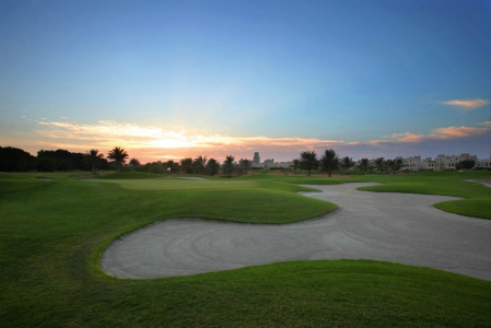 Bunker Al Hamra golf à Dubai aux Emirats Arabes Unis
