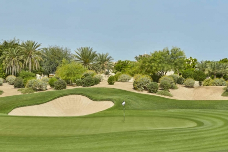 Green The Els Club golf à Dubai aux Emirats Arabes Unis