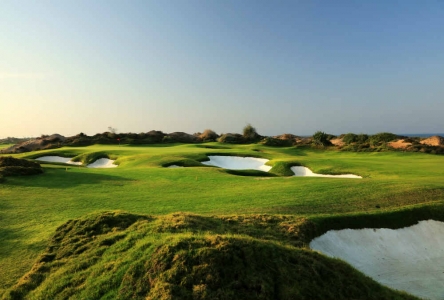 Fairways golf Al Mouj à Muscat au Sultanat d'Oman