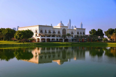 Club House Montgomerie golf à Dubai aux Emirats Arabes Unis