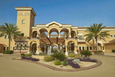 Club House The Els Club golf à Dubai aux Emirats Arabes Unis