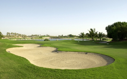 Bunker Jebel Ali golf à Dubai aux Emirats Arabes Unis