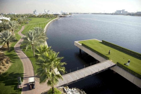 Départ golf de Dubai Creek pour votre sejours avec votre Pro
