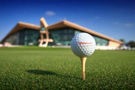 Club House du golf Abu Ahabi National aux Emirats Arabes Unis