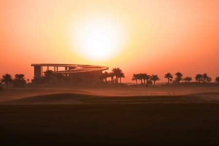 Soleil Club House Trump International golf à Dubai aux Emirats Arabes Unis