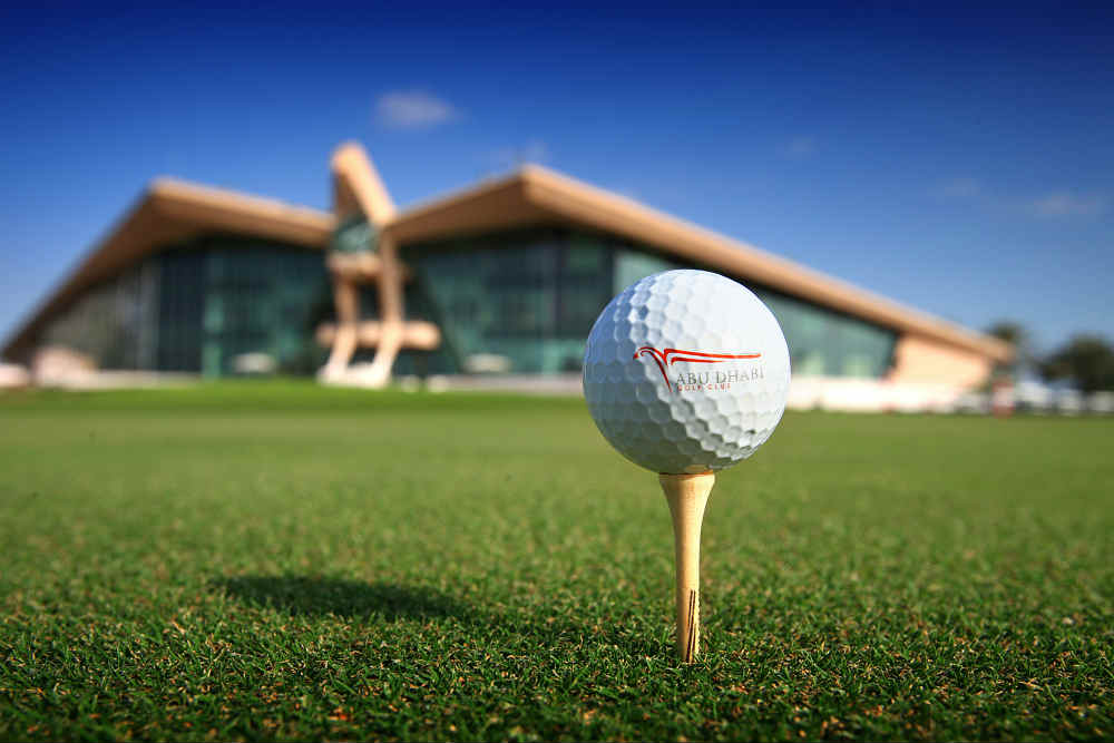 Club House du golf Abu Ahabi National aux Emirats Arabes Unis