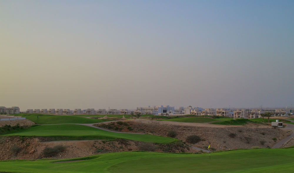 Green golf Muscat Hills Muscat au Sultanat d'Oman