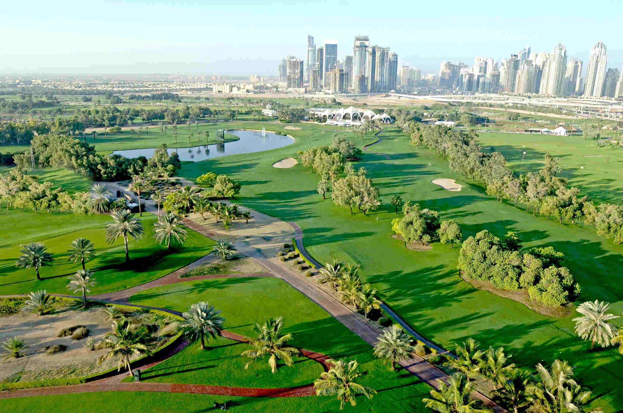 Voyage de Golf avec plusieurs parcours à Dubaï et un à Abu Dhabi